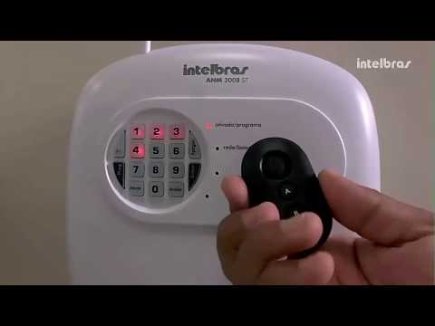 How to register remote control in the Anm 2004 mf alarm center