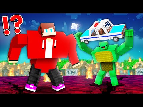 JJ & Mikey - Friends - JJ And Mikey Play As Mutants 100 Days in Minecraft Challenge Maizen