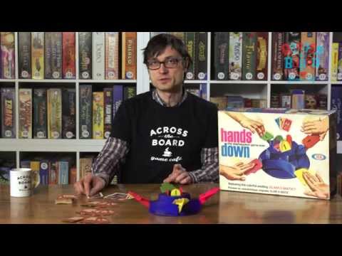 How to Play Hands Down At Across the Board Game Café with Clinton Skibitzky
