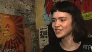 Grimes on Sur Le Vif, interviewed by Fanny Lefort (&#39;oldish&#39;)