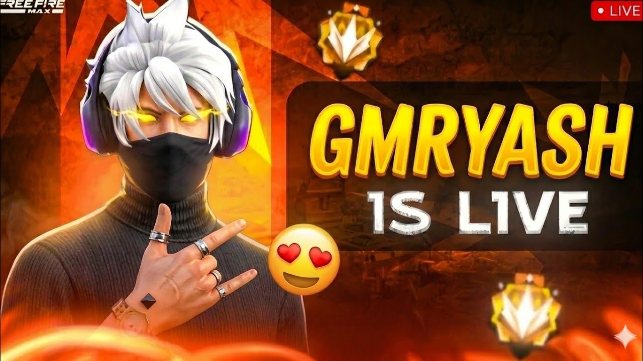 CS RANK PUSHING 😮❤️  #shortslive #freefirelive #gmryash04