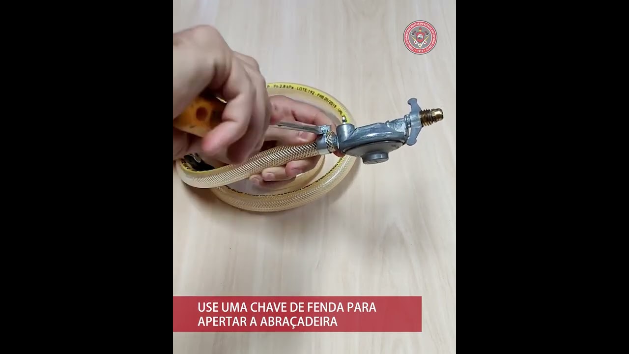 Você sabe trocar a mangueira e o regulador de pressão da de gás 