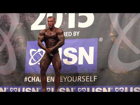 Kuba Cielen (UK), NABBA Universe 2015 - Juniors Winner