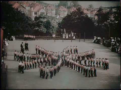 Coronation Drill At Reedham Orphanage