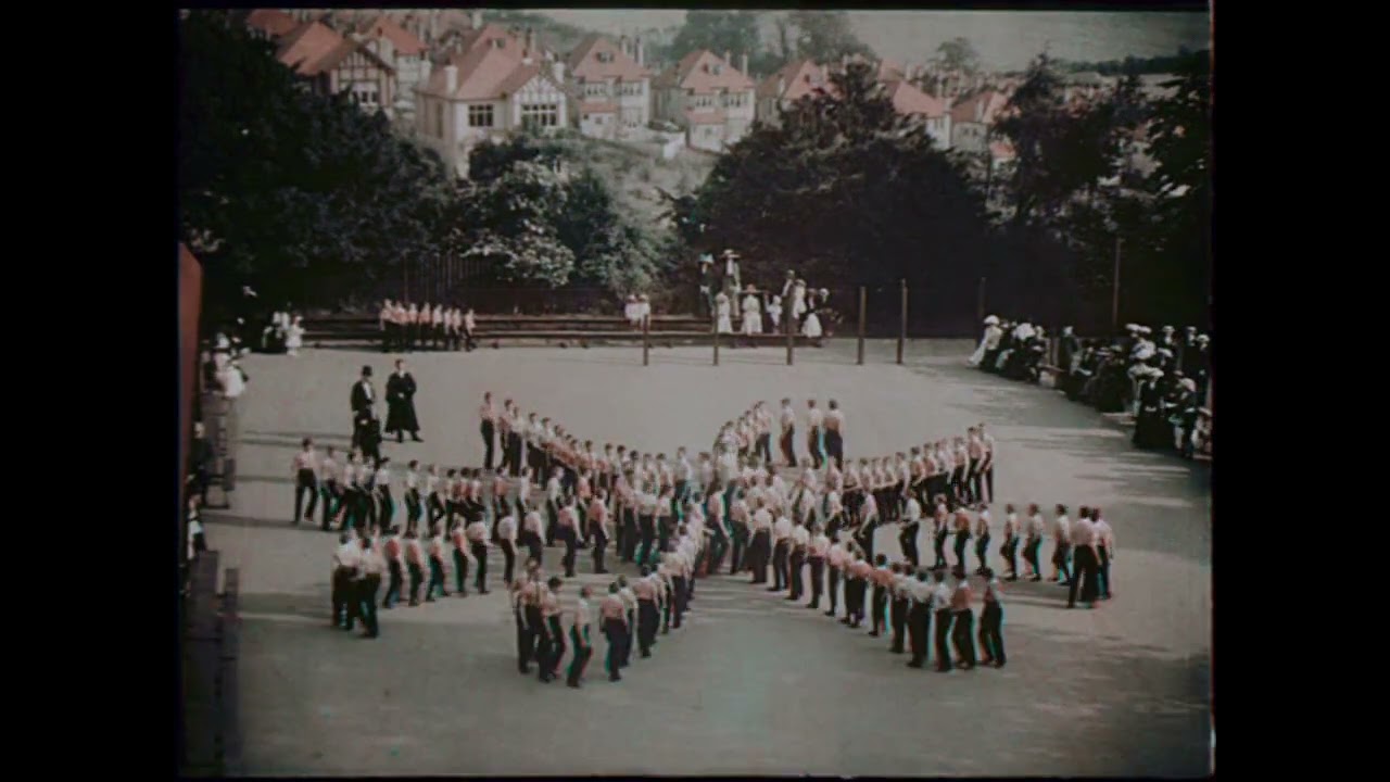 Coronation Drill At Reedham Orphanage