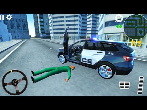 Police Sports SUV With Lambo Doors Simulator - Android Gameplay