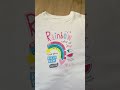 REMERA GIRL OVER RAINBOW JOY