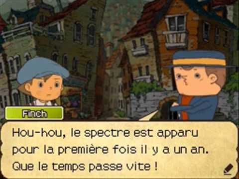 Professeur Layton et l'Appel du Spectre Nintendo DS