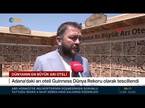 NTV | Dünyanın En Büyük Arı Oteli
