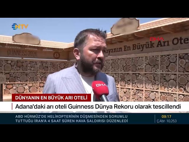 NTV | Dünyanın En Büyük Arı Oteli