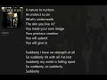 Suddenly With Lyrics Creed Full Circle
