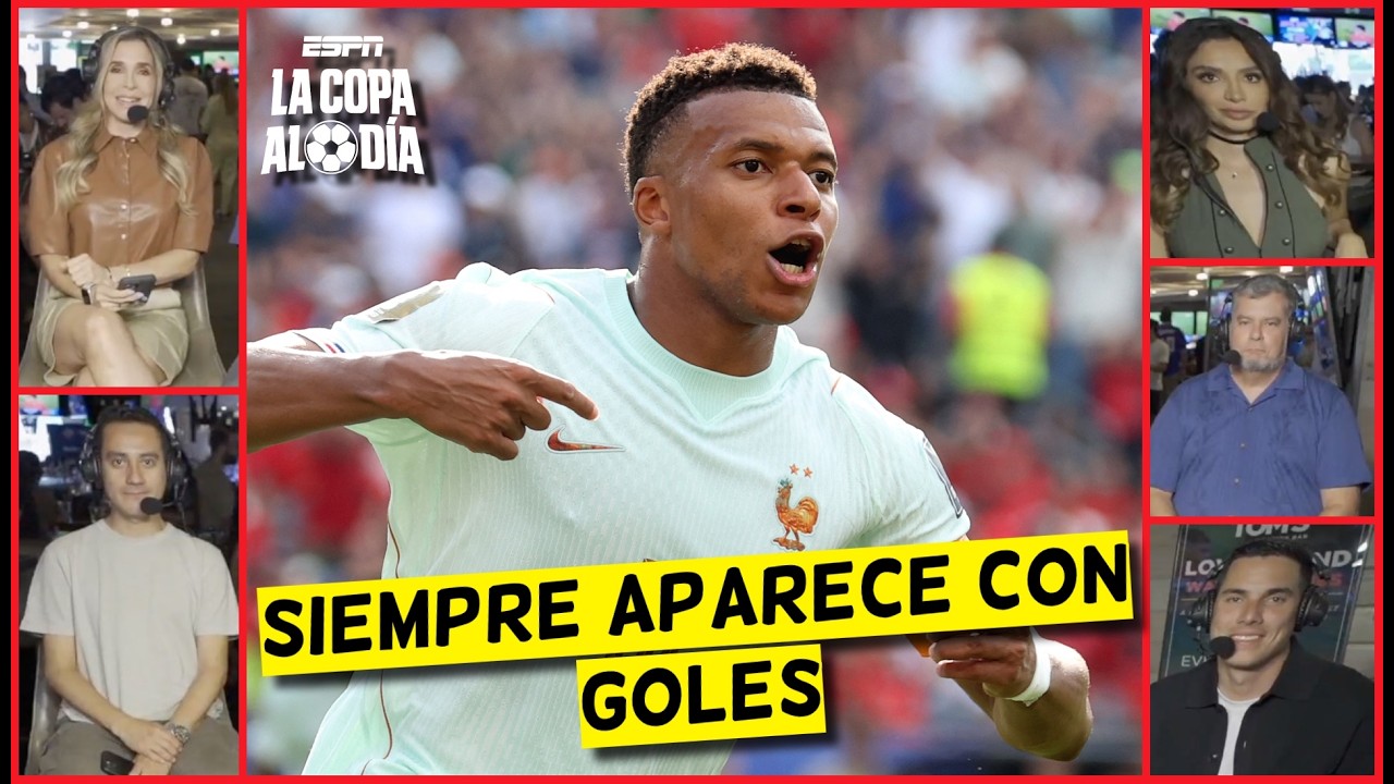 MBAPPÉ NO SE ESCONDE y sigue ROMPIENDO RÉCORDS con FRANCIA en el MUNDIAL | La Copa Al Día