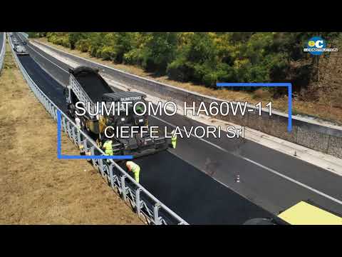 SUMITOMO HA60W-11 - Cieffe Lavori Srl - Pavimentazioni su autostrada A2 SA-RC
