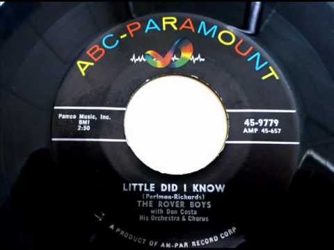 The Rover Boys LITTLE DID I KNOW