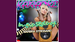 AM I Blue (In the Style of Barbra Streisand) (Karaoke Version)