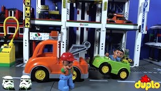 Lego City Racing Bike Transporter 60084 смотреть видео