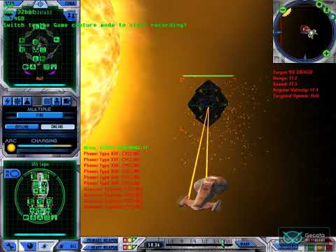 Star Trek Starfleet Command III - Unbeatable Intrepid VS Borg ships