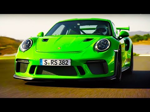 The New Porsche 911 GT3 RS 2018 - Test on Race Track