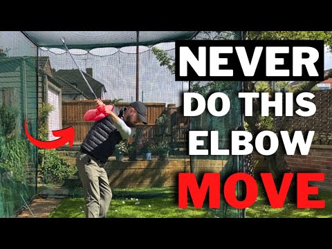 NEVER DO This Right Elbow Move To Start The Golf Downswing