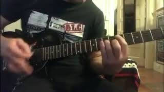 Poison Idea - All Right ( guitar cover ).1982 Darby Crash demo