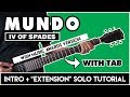 Mundo - Intro + Extended Solo Tutorial | Wish 107.5 4th Music Awards Version