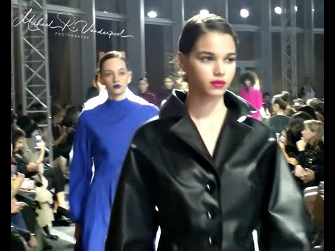 SEE MATHILDA GVARLIANI LEAD THE RUNWAY Nemsen Mercedes Benz Fashion Week Michael Vanderpool photos