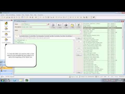 How to clone letters using HTML Composer in PCHomes How to clone letters using HTML Composer in PCHomes