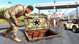 I Found the ARMY'S Secret BUNKER in GTA 5!
