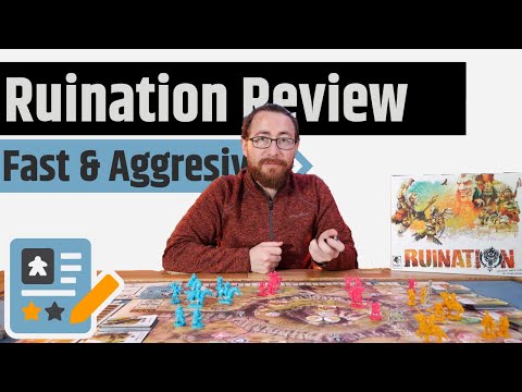 Ruination Review - Area Control Dudes On A Map In A Post Apocalyptic Wasteland