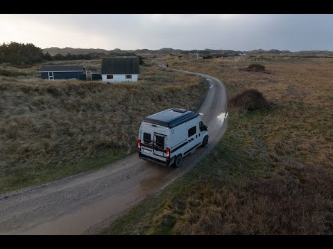 Mit dem Camper Van nach Dänemark - Kite-Surfen, wildcampen am Strand...