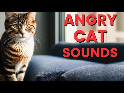 Angry Cat Sounds For 5 Hours ~ Cat Meowing Sound Effects ~ Super Fast Speed