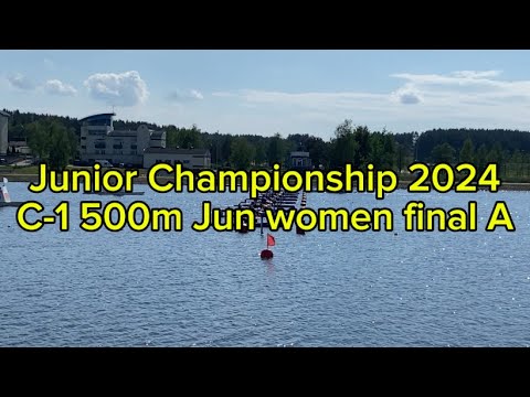 Junior championship 2024/ C-1 500m Jun women final A