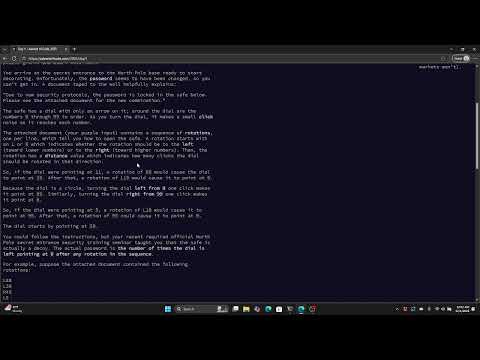 Advent of Code 2025 Day 1