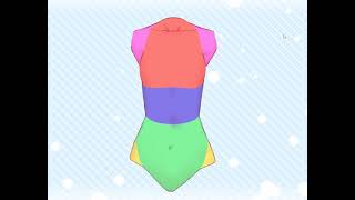 【Live2D】Example of Body Partitioning