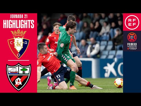 Resumen #PrimeraFederación | CA Osasuna B 2-3 Arenas Club | Jornada 21 | Temporada 2025/26