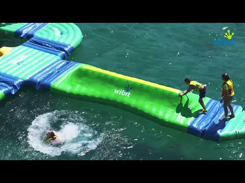 Nouveauté - Module Balance Bar L Wibit - parcours aqualudique gonflable de 3,60 m_4