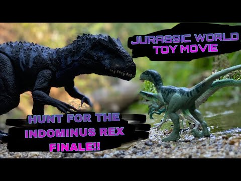 Jurassic World Toy Movie:  Hunt for the Indominus Rex Finale! #dinosaur #dinosaurtoys #indominusrex