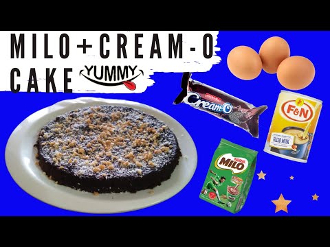How to make MILO & CREAM-O CAKE | Cake Recipe | Irtaza Bilal