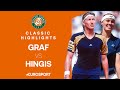 Steffi Graf Vs Martina Hingis Final French Open 1999 Classic Highlights