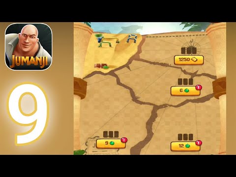 Jumanji Epic Run - Gameplay Walkthrough Part 9 - The Dunes Upgrade (iOS, Android)