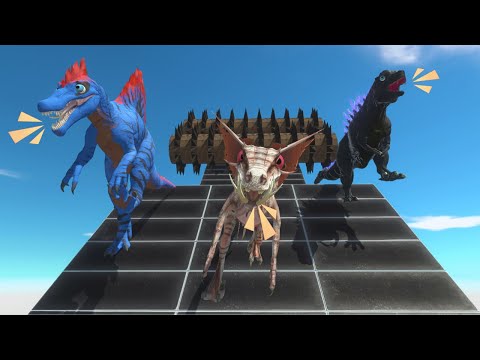 Run Away From Giant Grinder - Animal Revolt Battle Simulator