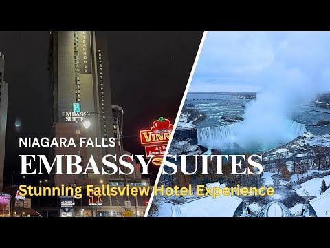 Embassy Suites by Hilton Niagara Falls Vlog | Stunning Fallsview Hotel Experience