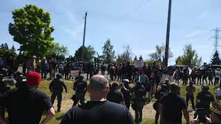 Springfield Riot Police Show Up To Protect Citizens From Crazed Communists