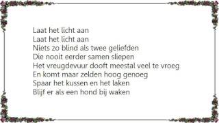 BLØF - Laat Het Licht Aan Lyrics