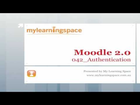 Moodle - Authentication - 042