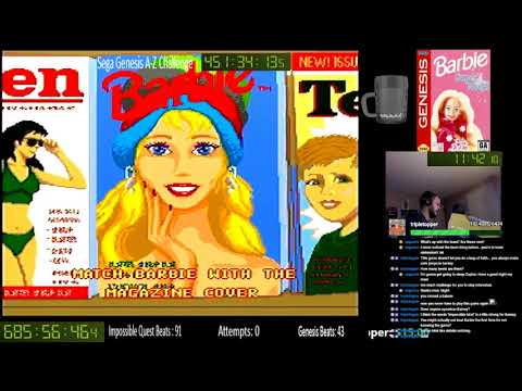 [44] Sega Genesis A-Z: Barbie Super Model