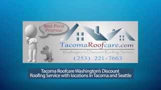 preview picture of video 'Tacoma Roof Care com, Roof Repair & Maintenance Video # 2'