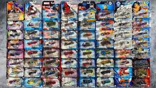Opening 64 Hot Wheels Marvel & DC Comics Character Cars!
