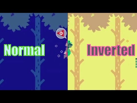 I INVERTED The Colors in Mario Maker 2