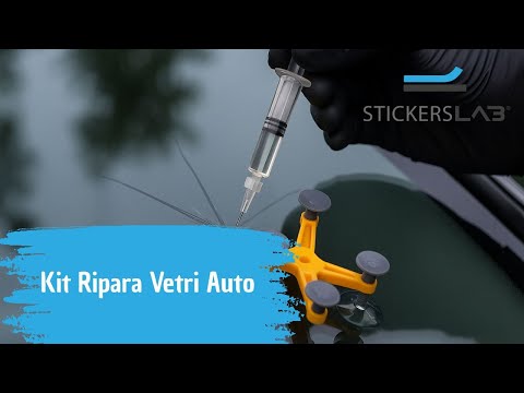 StickersLab - Guida all’Uso Kit Ripara Vetri Auto: Elimina Crepe in Pochi Minuti